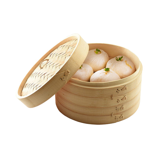 2-Tier Bamboo Steamer