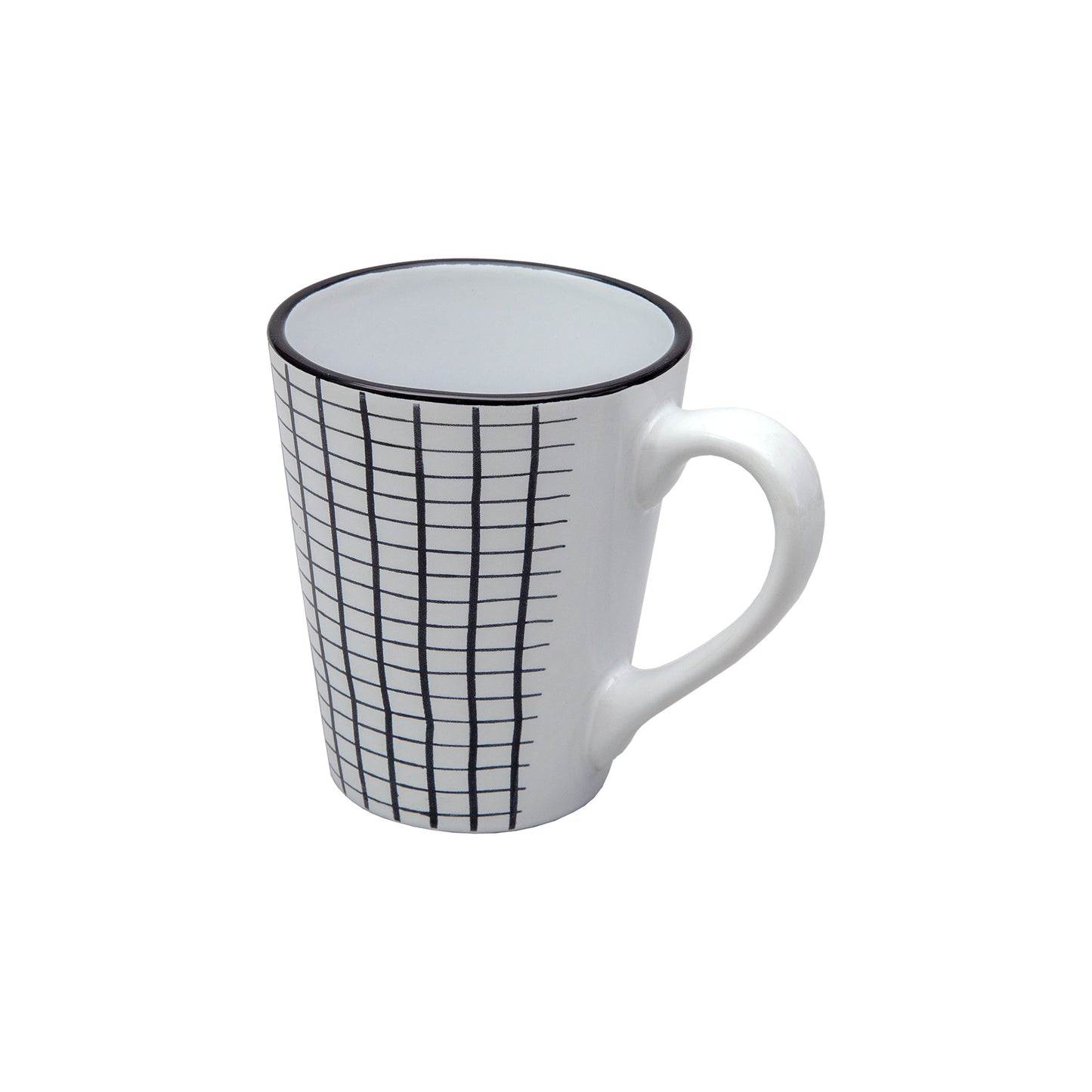 4pc Geo Pattern Mug Set